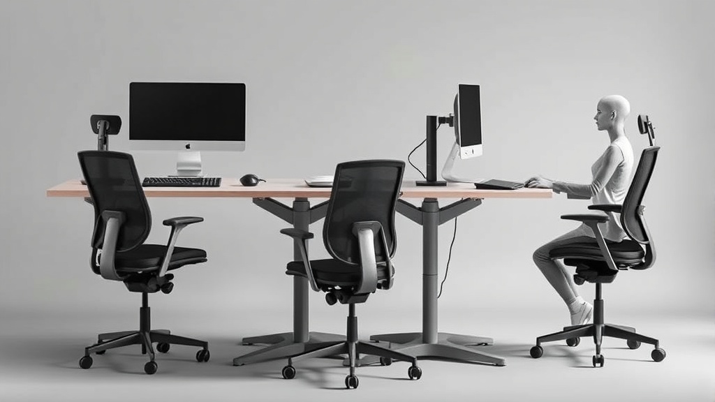 13. How tall should your desk be? A chart by height and workflow