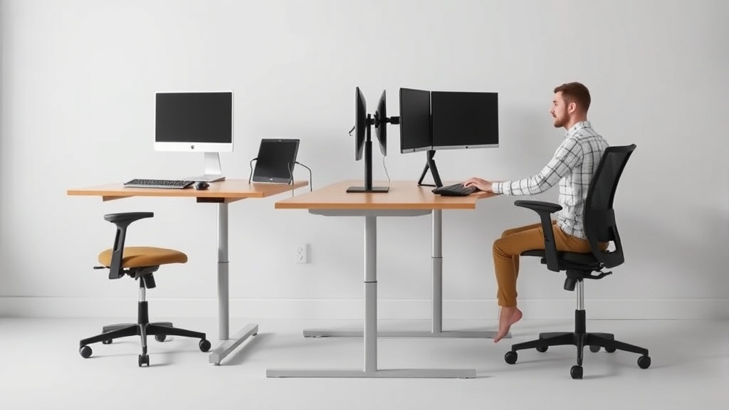 Benefits of Adjustable Standing Desks for Home Offices