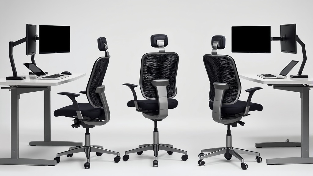 Chairwise Chairs with Lumbar Support for Improved Posture
