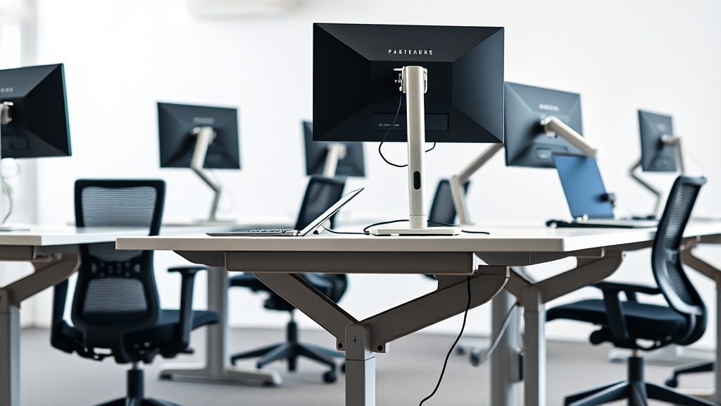 Monitor Arm Cable Management Solutions for a Tidy Workspace