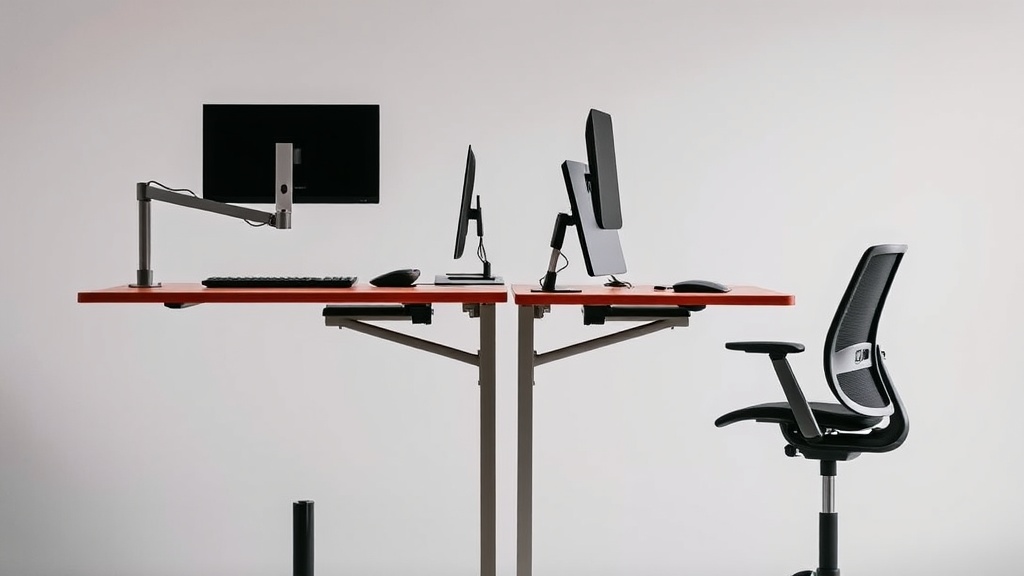 Standing Desk Converters for Transitioning Between Sitting and Standing